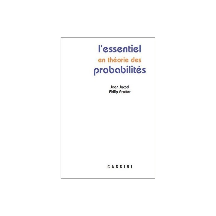 L'essentiel en théorie des probabilités