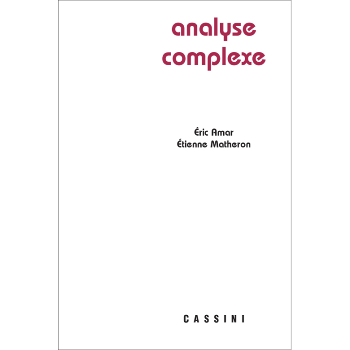 Analyse complexe