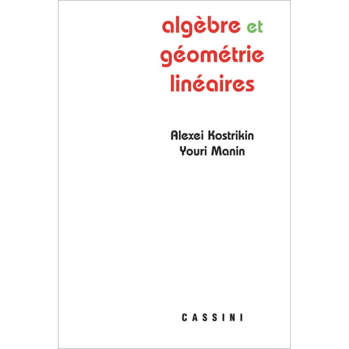 Algèbre et géométrie linéaires