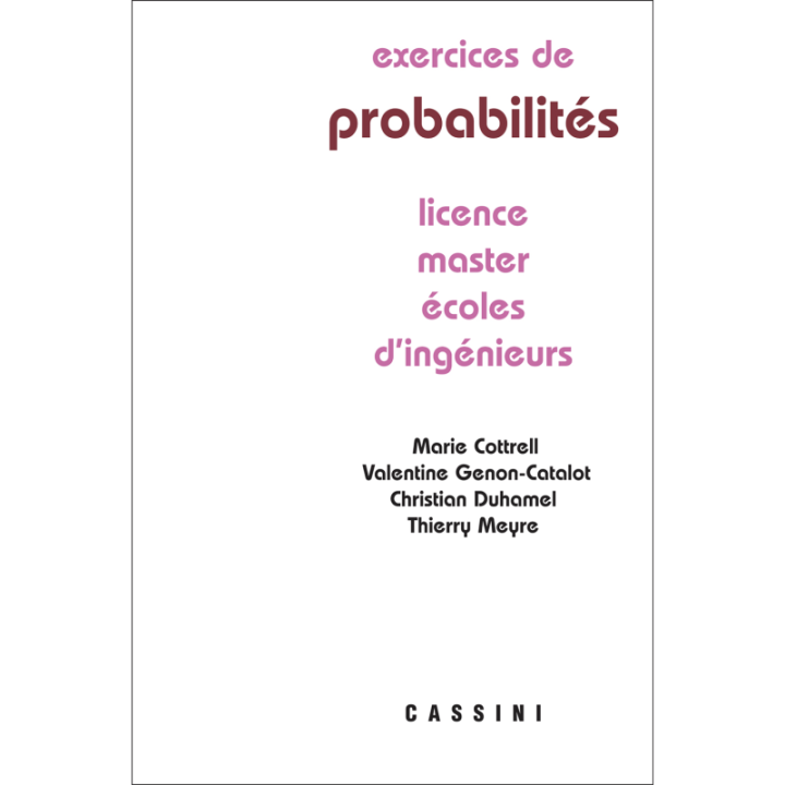 Exercices de probabilités