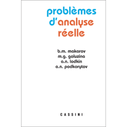 Problèmes d'analyse réelle