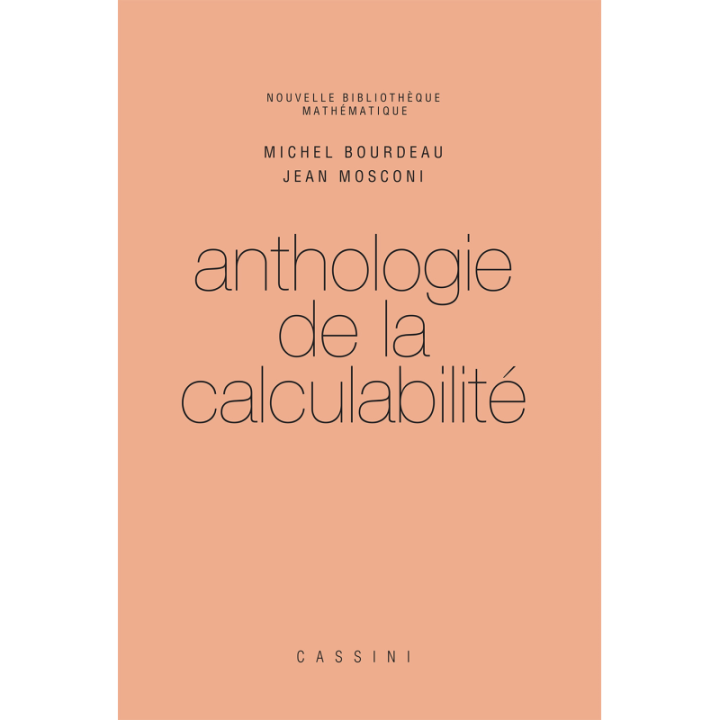 Anthologie de la caculabilité