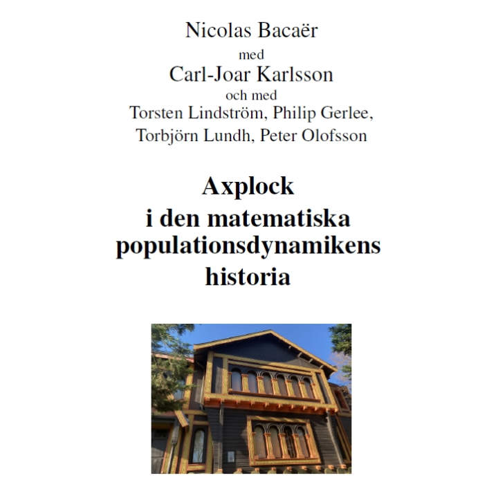 Axplock i den matematiska populationsdynamikens historia